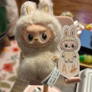 Adorable Cream Bunny Plush Toy